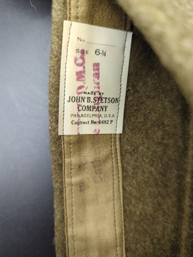 WW2 Stetson Garrison Cap
