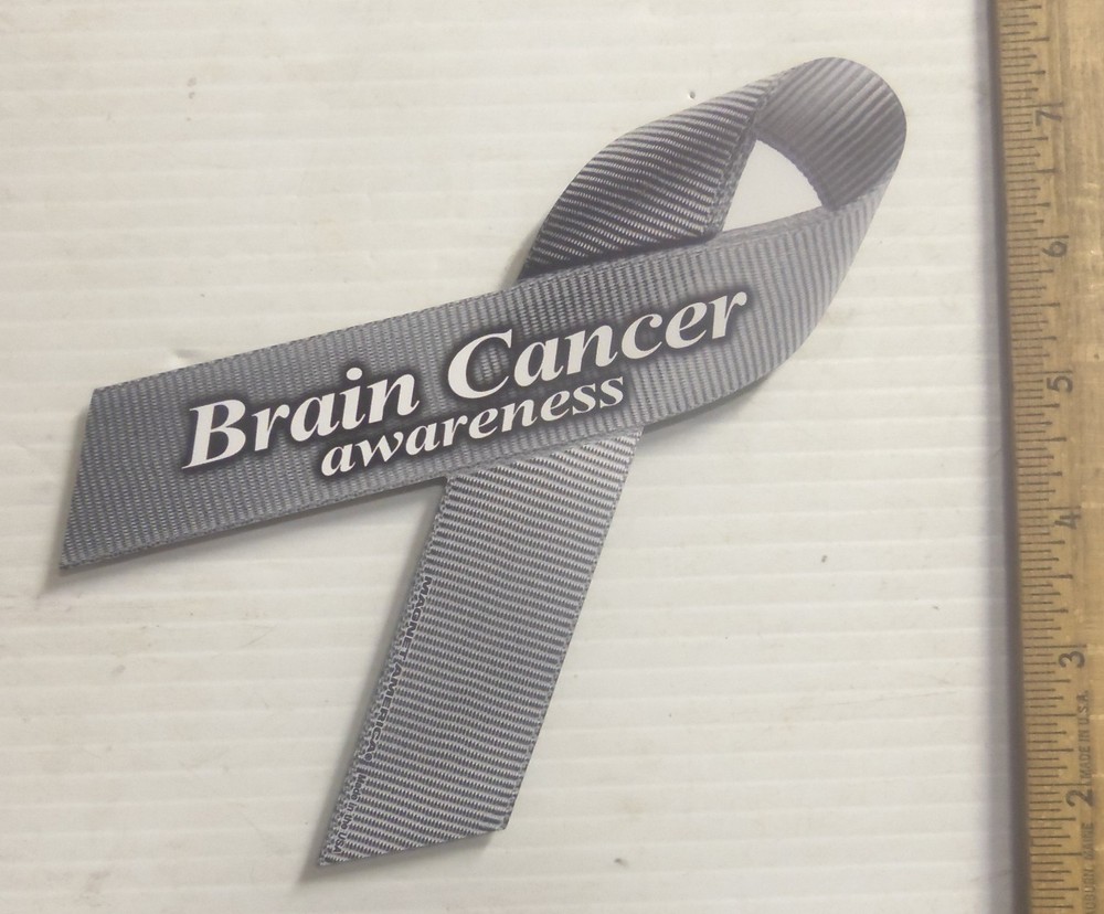 Brain Cancer Awareness Magnetic Ribbon