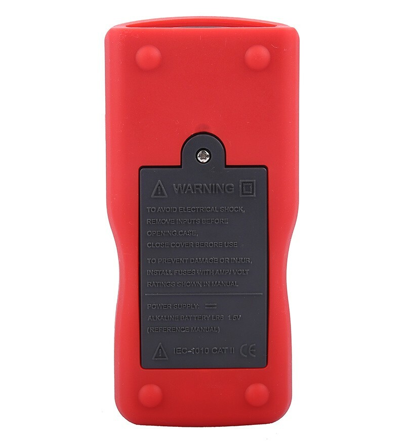 Double Clamp Phase Voltmeter Digital AC Current Voltage Tester 1200 groups Data