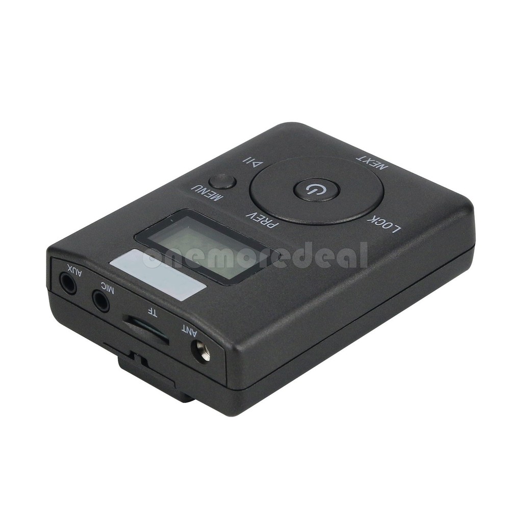 HRD-831 Portable FM Transmitter w/ Mic 500M Transmitting Support TF Card Micro