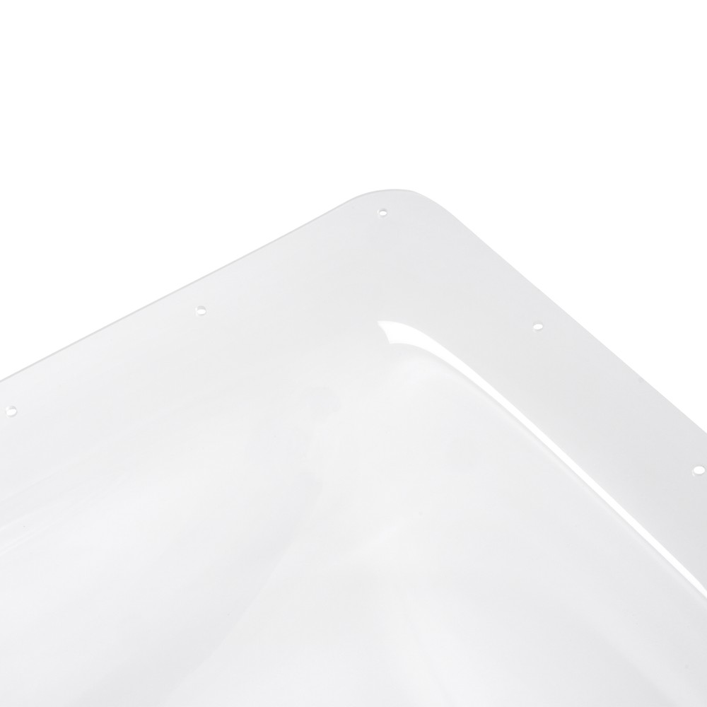 26"x18" Clear RV Skylight Cover For Travel Trailer RV Camper Truck Plastic 01820