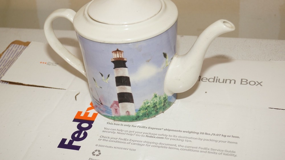 Thomson Pottery Lighthouse 6 cup Coffee Pot