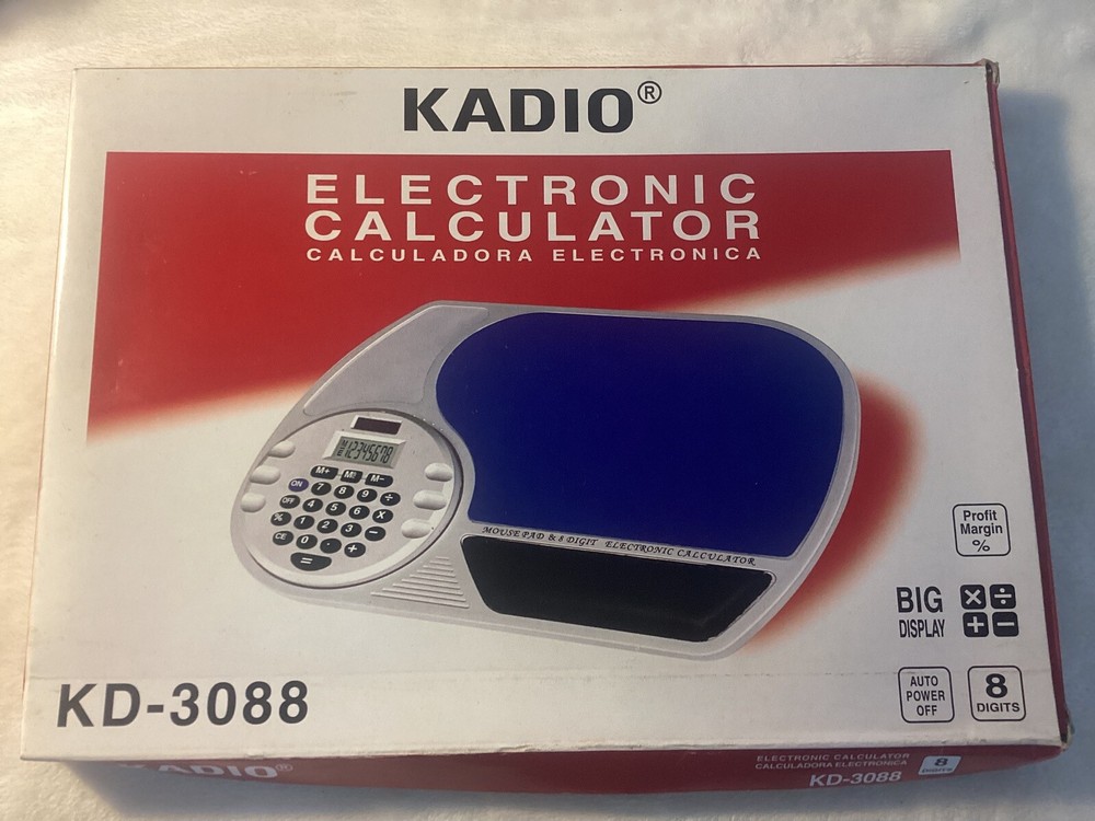 Kadio electronic calculator KD-3088