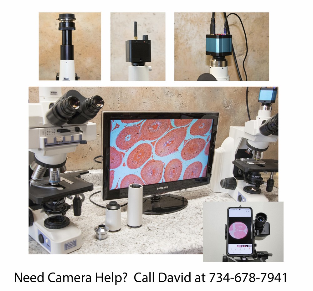 45mm Green Filter for Phase Contrast Microscopes - Subs AmScope FT-G4