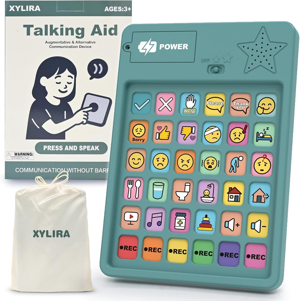 AAC Device for Autism, Speech Therapy Materials, Non Verbal Communication Tools