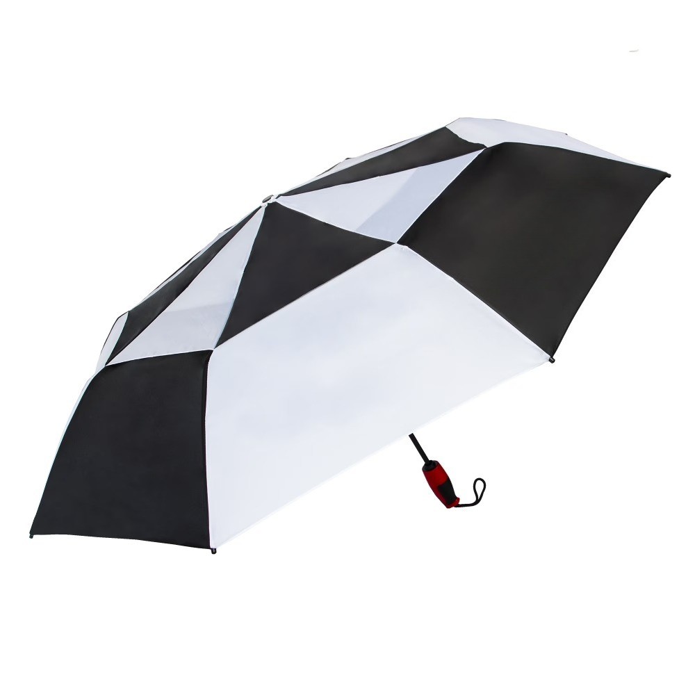 Compact Golf Umbrella, 47 inch, Black, White