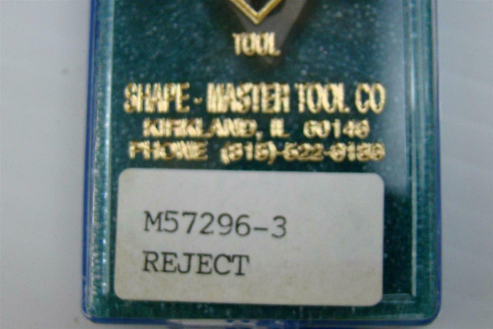 Quality Diamond Tool Shape Master Tool Reject M57296-3