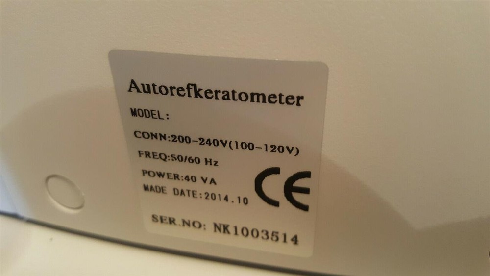 OSCAR VISION AUTO REF/KERATOMETER (2014)