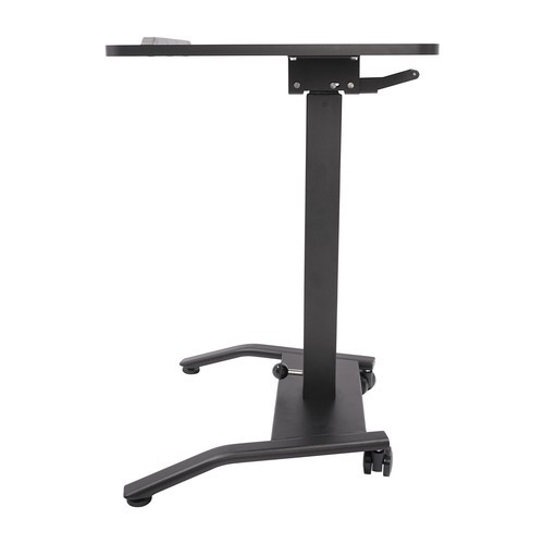 Rolling Desk Laptop Podium Desk Adjustable Standing Lifting Desk Computer Table