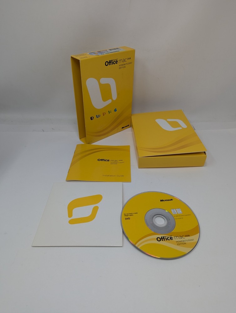 Microsoft Office 2008 for Mac, Home and Student Edition