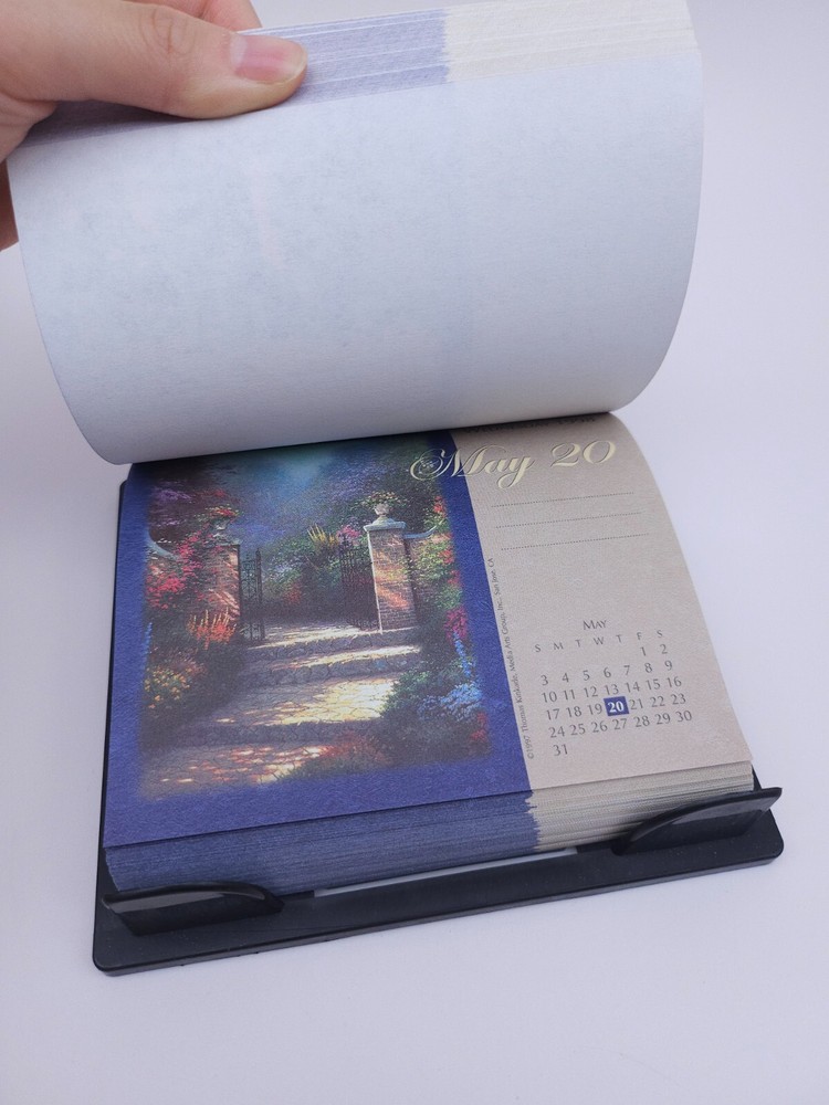 Thomas Kinkade Painter Of Light 1998 Scripture Calendar