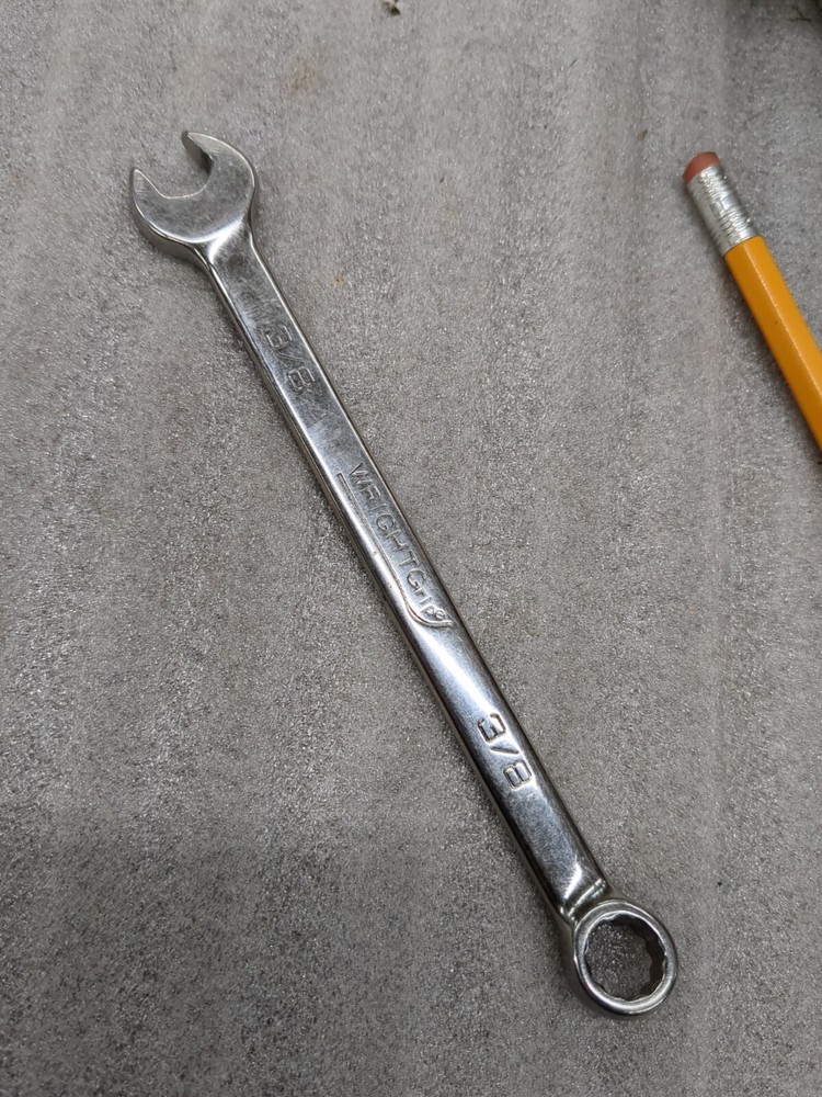 Wright Tools 1212 3/8 Combination Wrench 12 Pt. "Made In USA" WRIGHTGrip