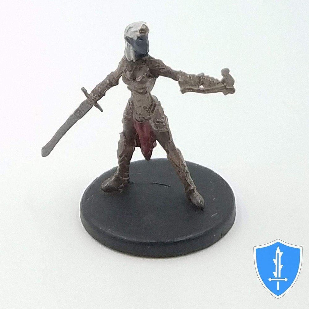 Drow Captain - Rage of Demons #16 D&D Miniature