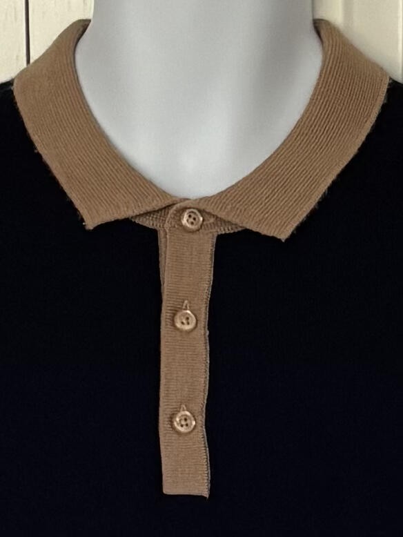 EXPRESS  NWT X-Navy Rust Khaki Merino Wool Sweater  M