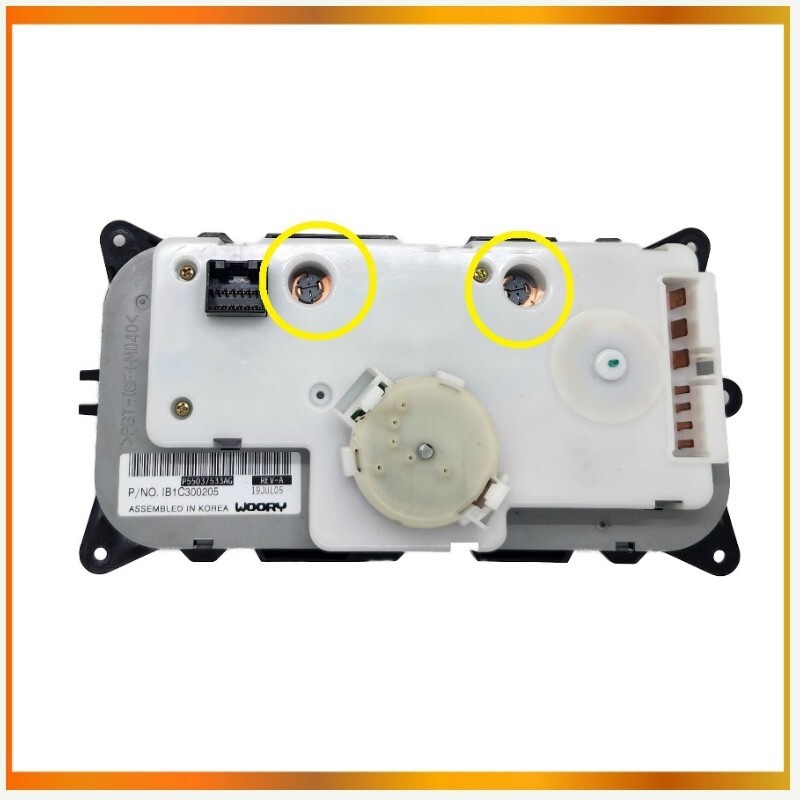 2004-2007 Jeep Liberty Climate Control Light Bulbs