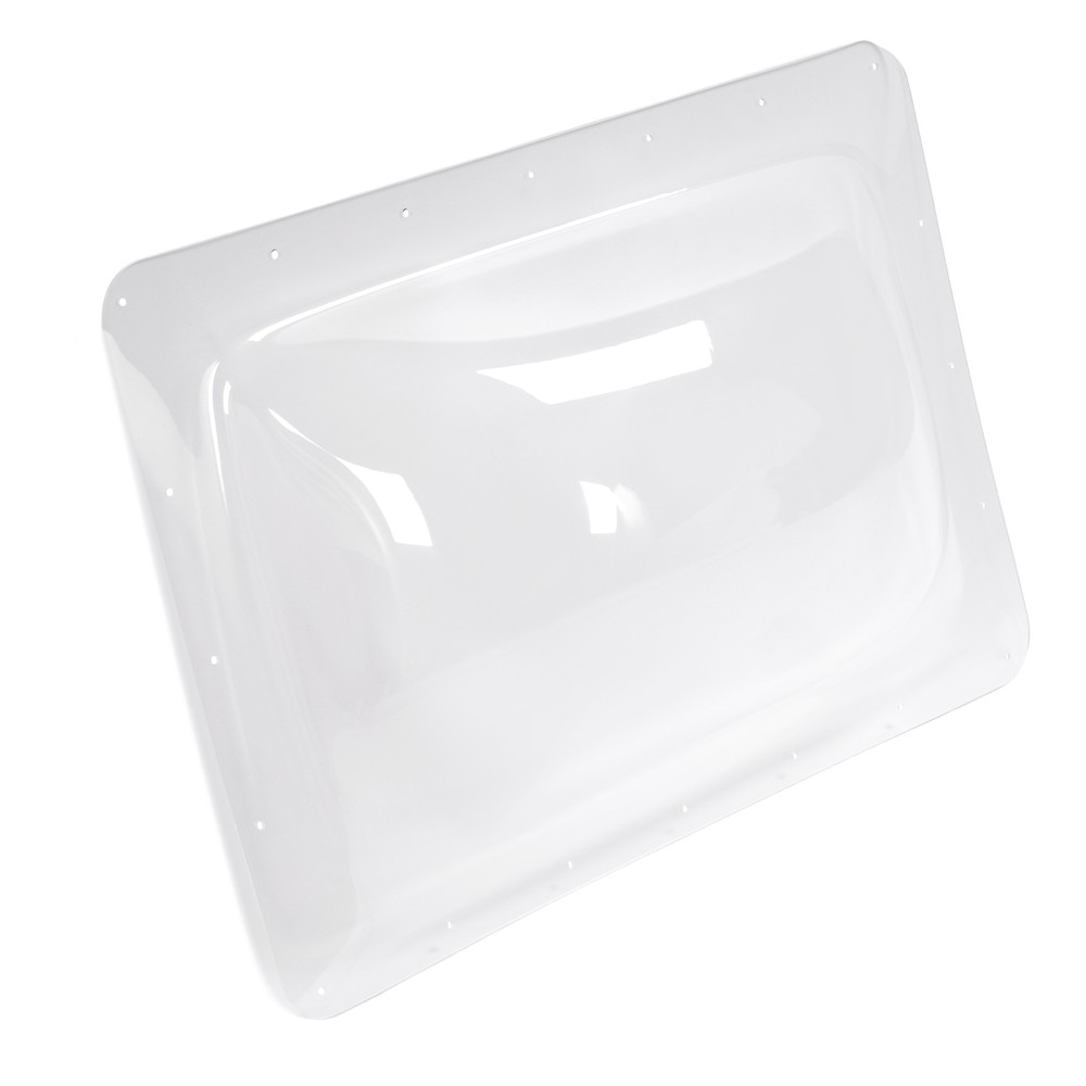 26"x18" Clear RV Skylight Cover For Travel Trailer RV Camper Truck Plastic 01820