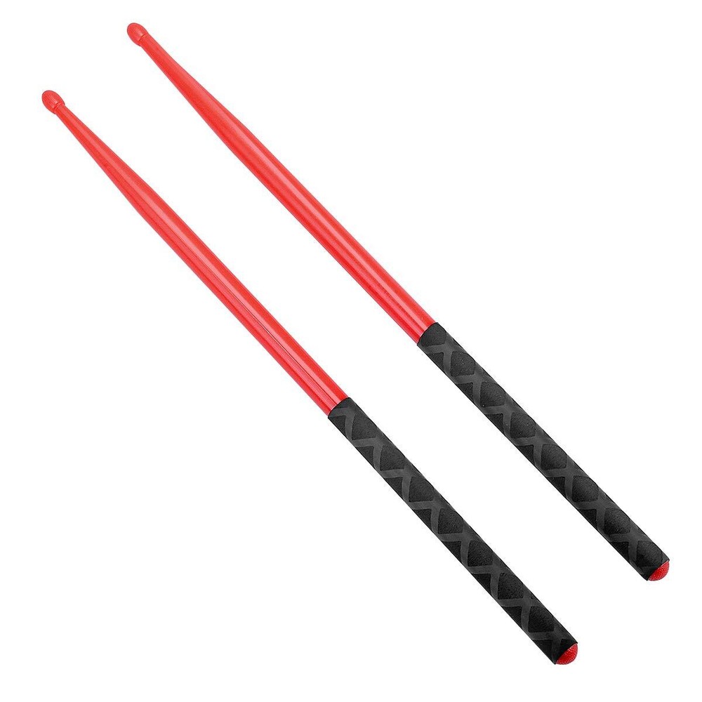 5A Nylon Drumsticks, Light & Durable with Anti-Slip Handle