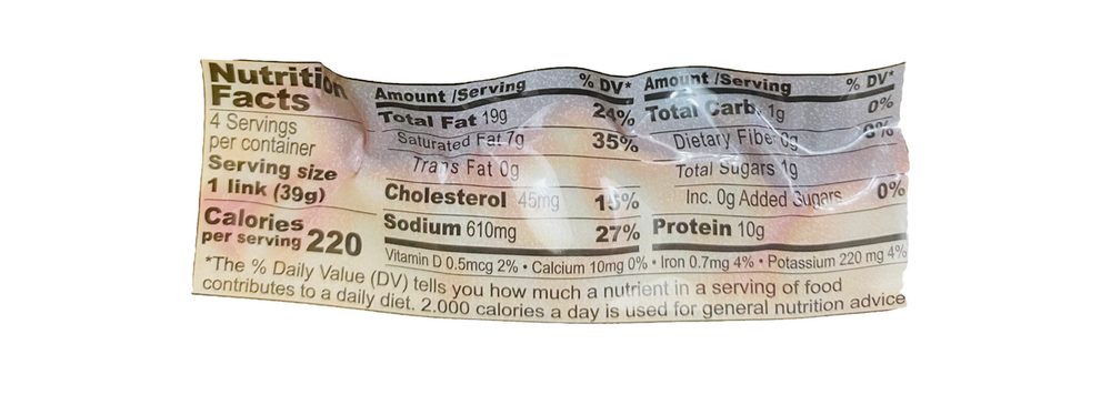 Chorizo Goya (1 Pack) 4 Chorizos 7.0oz