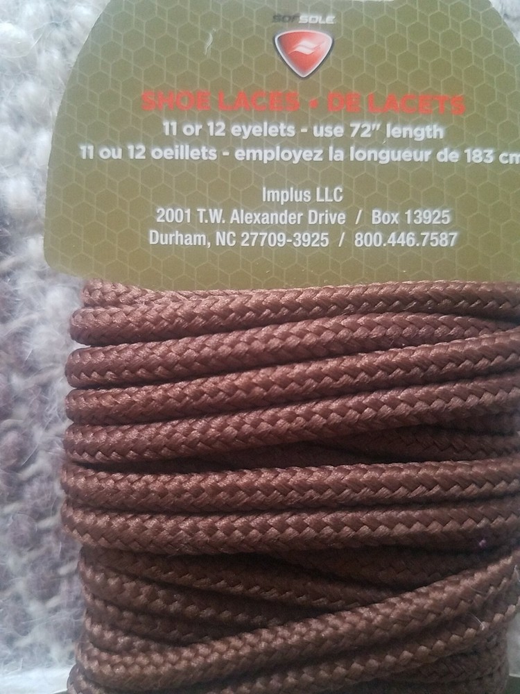 SOFSOLE Boot Lace 72 In Brown
