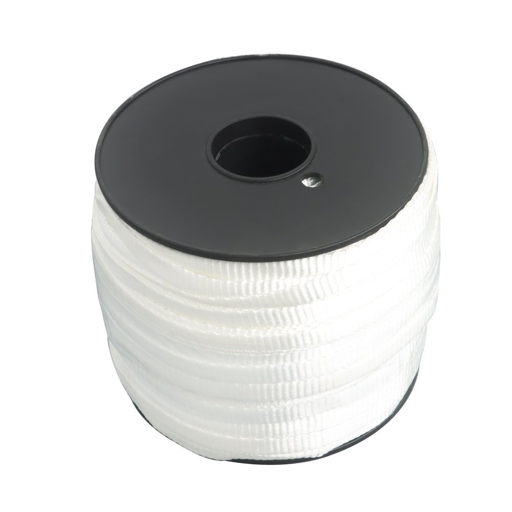 1/2" x 528' Mule Tape Flat Rope Printed Webbing Cable Pulling Tape for Packaging