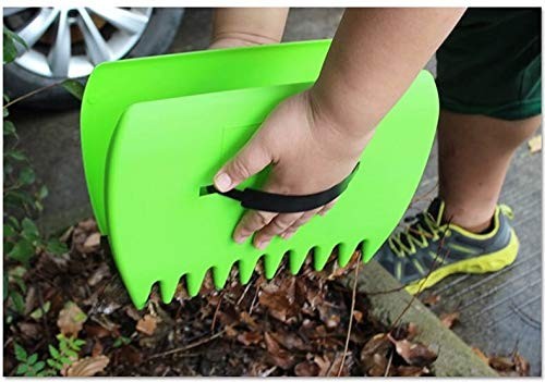 Leaf Grabber Set Paw Handheld Hazelnut Leaf Scoop Fast Lawn Remove Fallen Col...