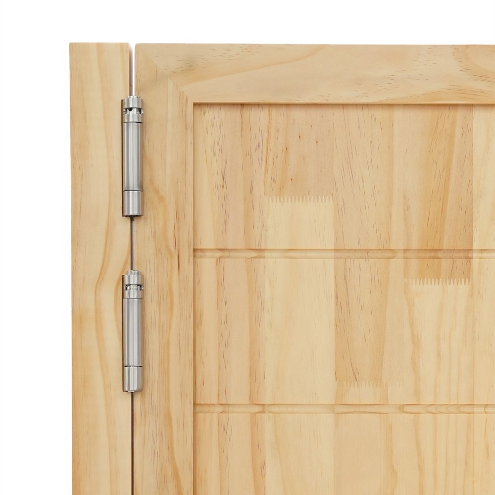 Partition Single-Door Leaf for Doorways w/ Doorpost & Hinge Multi-functional Use