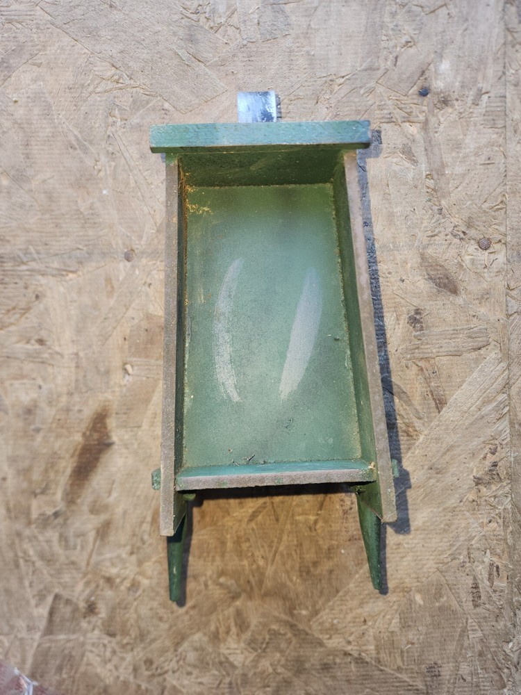 decorative Vintage wooden wheelbarrow "WELCOME"