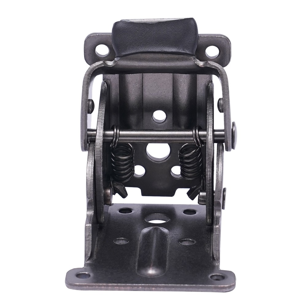 4 Pack Folding Table Leg Brackets, Black Foldable Self-Locking Extension Hinge