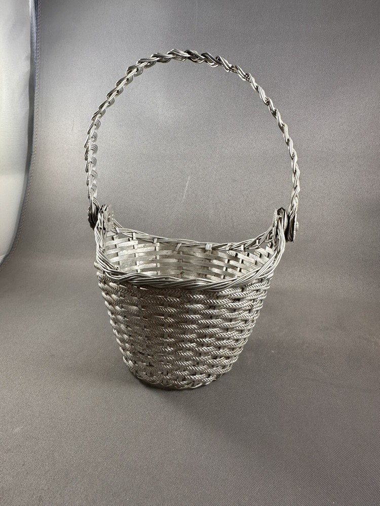 Avon Metal Woven Basket