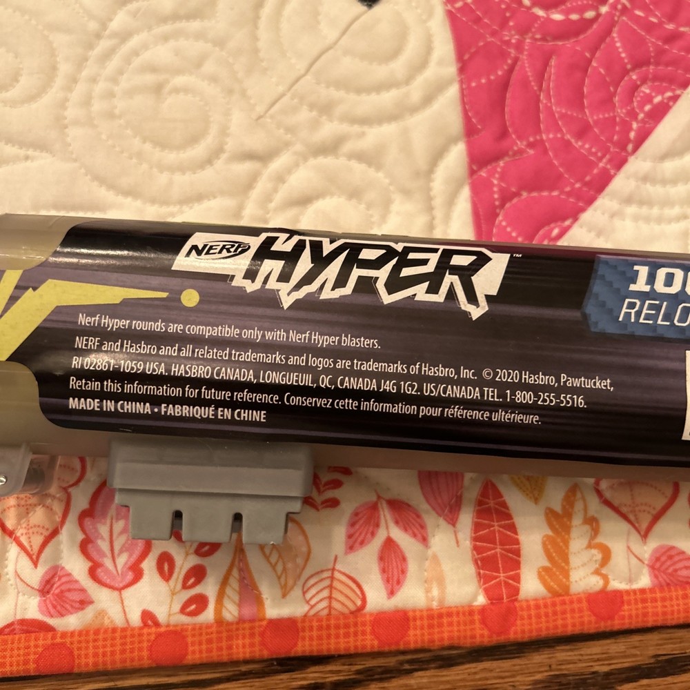 Nerf Hyper Blaster 58-Round Refill Canister Easy Reload Canister E8960 Hasbro