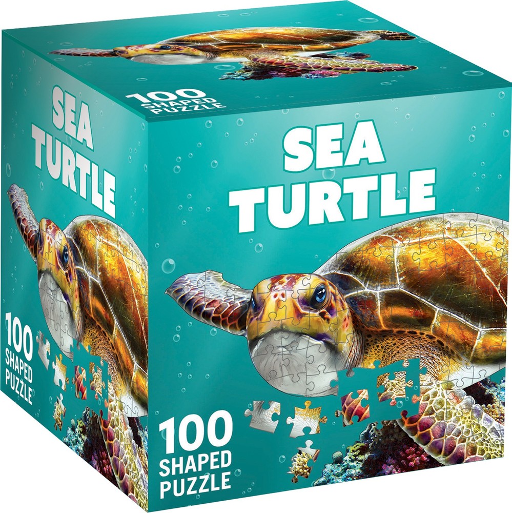 MasterPieces - Sea Turtle 100 Piece Shaped Jigsaw Puzzle