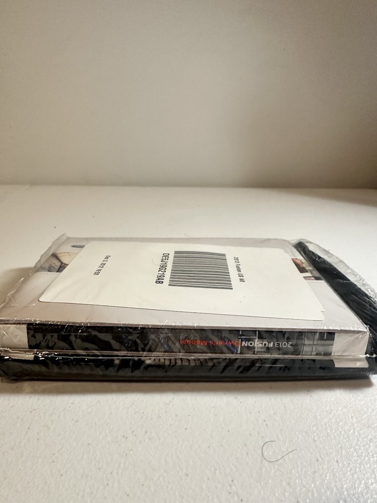 2013 Ford Fusion Owner's Manual Set