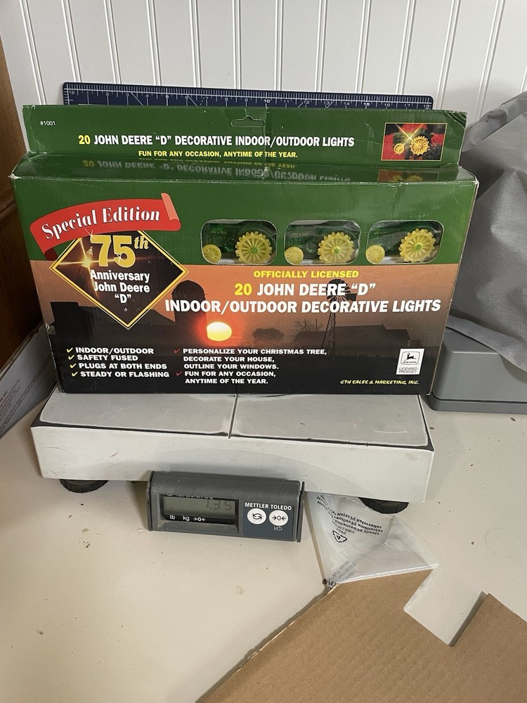John Deere “D” Decorative Lights, CTH Special Edition 75th Anniversary
