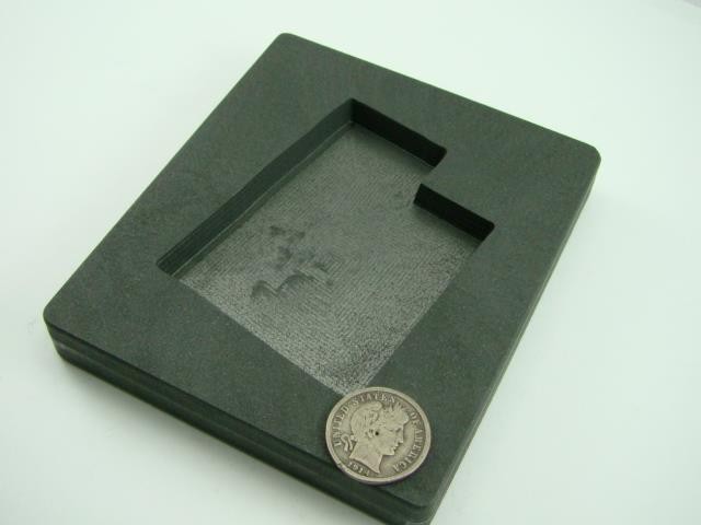 Custom Utah Gold Bar 10 oz Graphite Mold Silver 6 oz