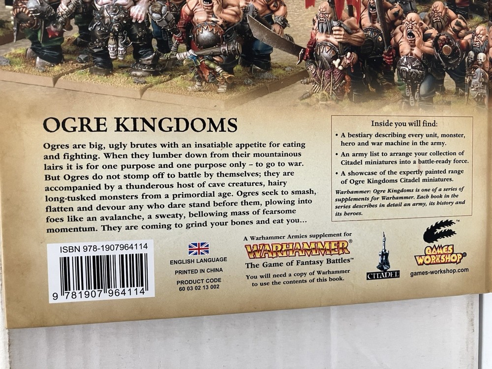 Warhammer - Ogre Kingdoms Hardcover