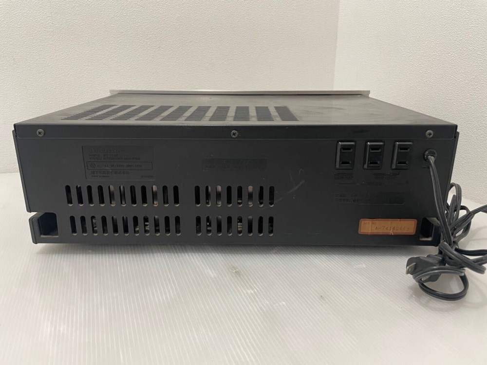 Technics Integrated Amplifier SU-7700 Silver Stereo Transistor Japan SU 7700