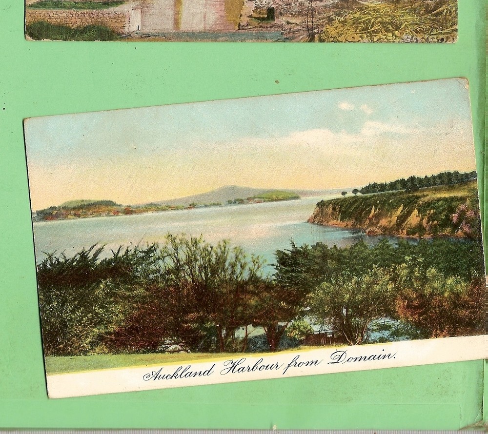 #E.   POSTCARD -  AUCKLAND HARBOUR FROM DOMAIN