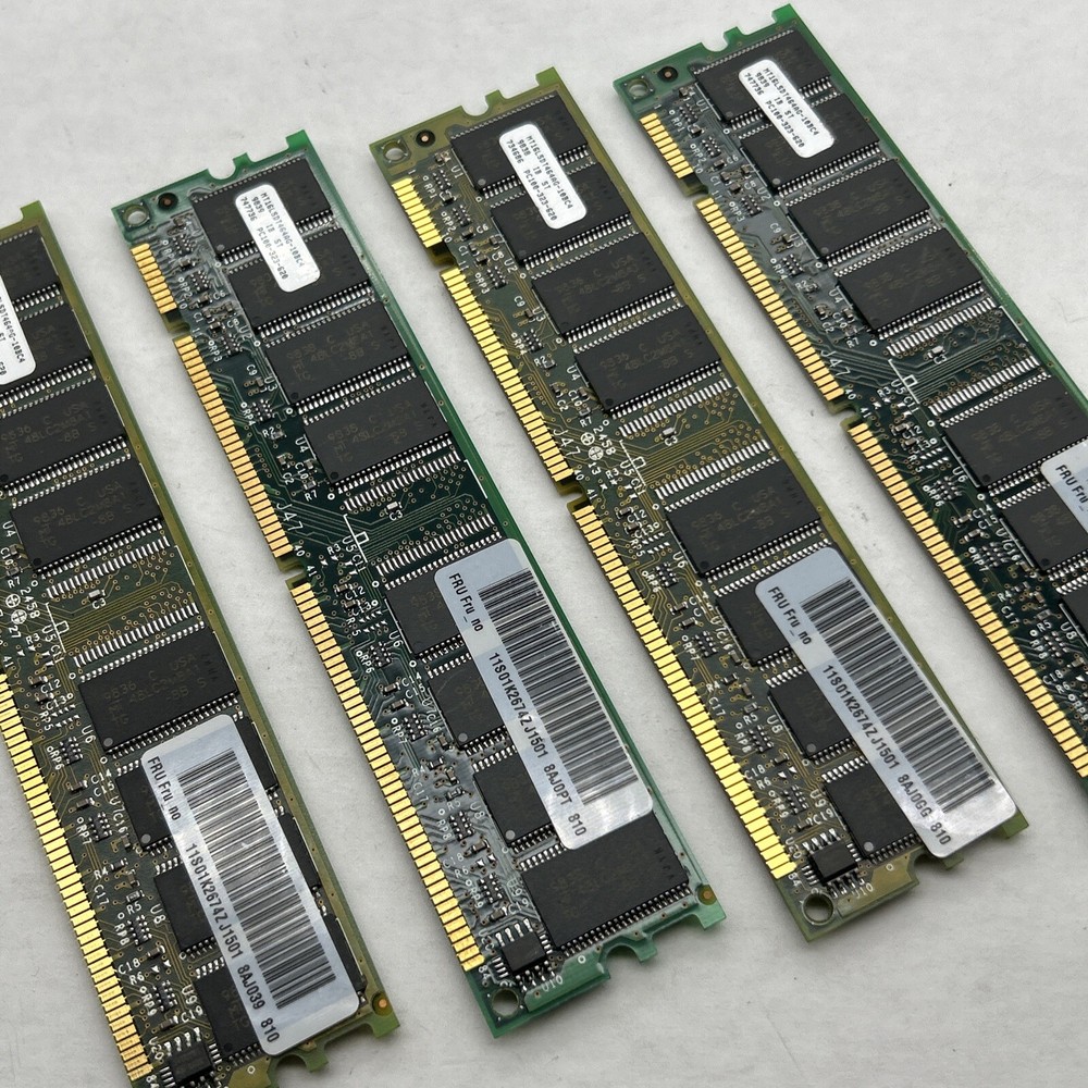 32MB PC100 168-Pin SDRAM DIMM Desktop Memory 4x64 PC-100 IBM