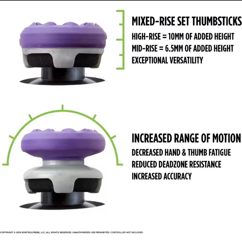 COD Modern Warfare Kontrol Freek Performance Thumbsticks for Xbox 2 High-Rise
