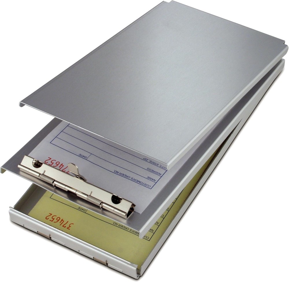 Eco-Friendly Aluminum Form Holder - Fits 4.75x9.5" Documents