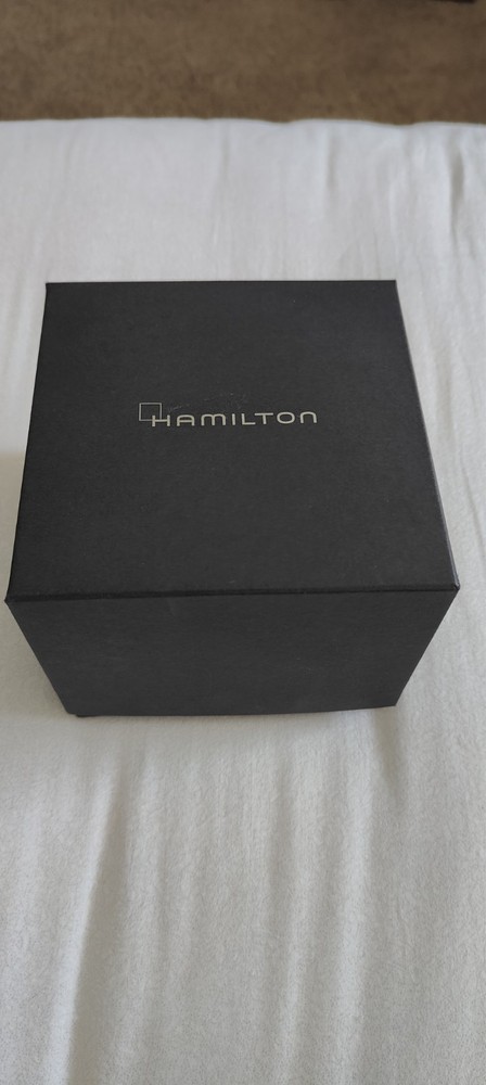 New Authentic Hamilton Watch Presentation Box & QNE P-A CONVERTER Manual