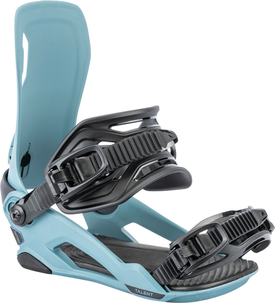 Nitro Talent Unisex Snowboard Bindings, Dark Teal, Medium MY26