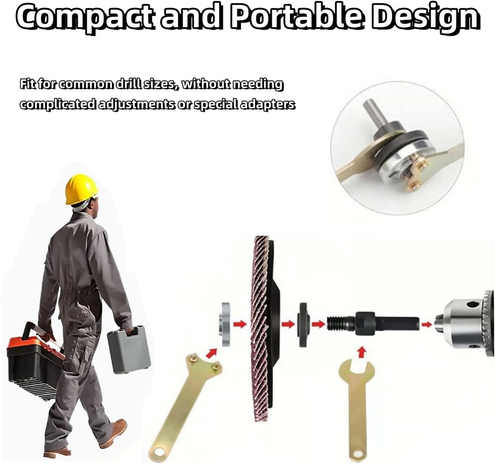 Angle Grinder Connector Set, Conversion Angle Grinding Adapter Connecting Rod...