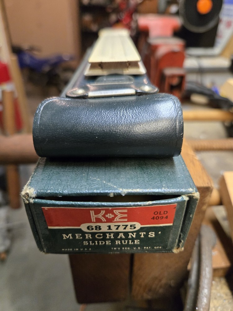 K&E Keuffel Esser Vintage Slide Ruler