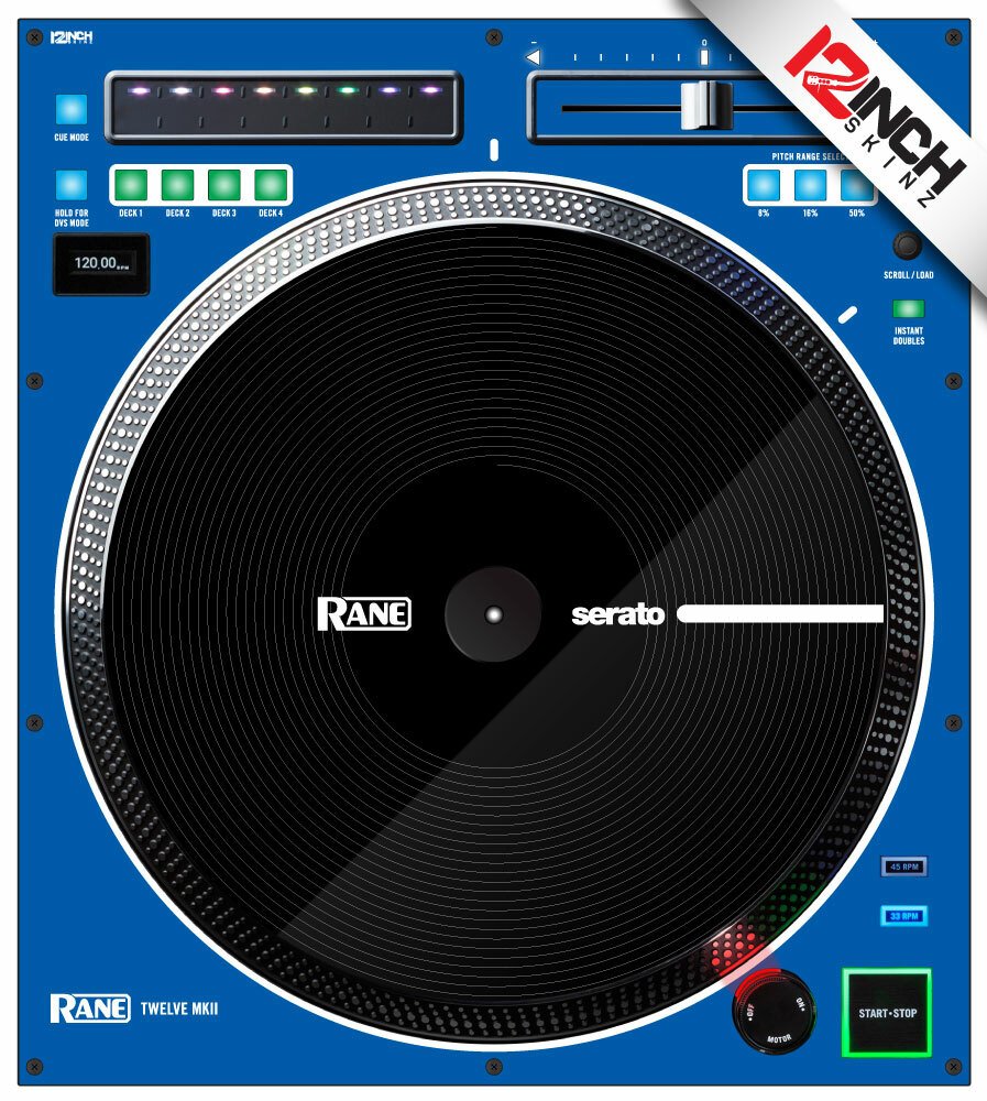 Rane Twelve MK2 Skin (SINGLE) Blue