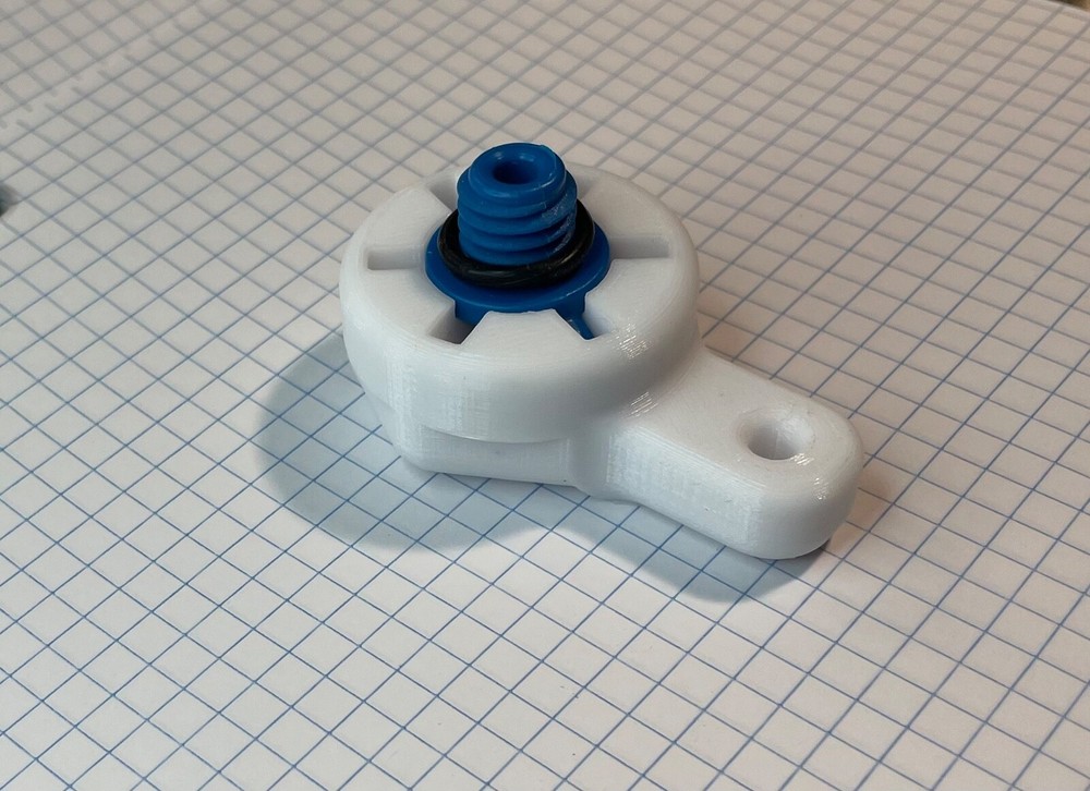 MERCRUISER DRAIN PLUG WRENCH 3D printed using durable ASA polymer
