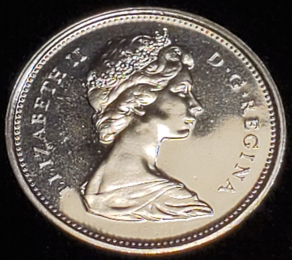 1974 SPECIMEN CANADA 25 Cent Quarter Uncirculated Coin SP UNC