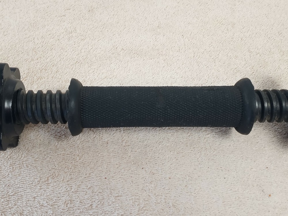 14" Barbell Regular Threaded Dumbbell Handles, Black 1 Pc