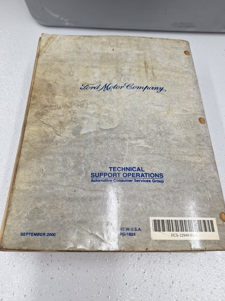 2001 Ford Focus OEM Workshop Manual Volume 1 &2 Wiring Diagrams Specifications
