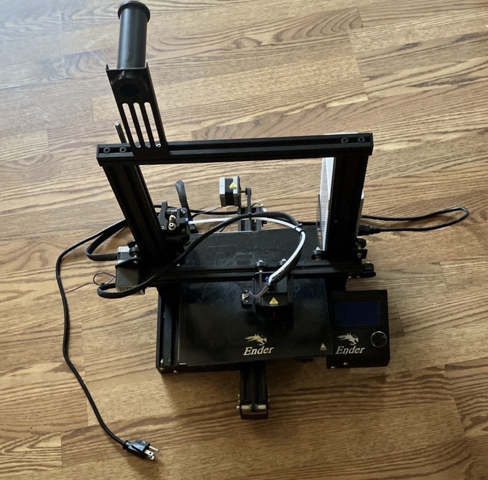 Ender 3 3D Printer, FDM Technology, USB, Heated Plate, 220x220x250mm